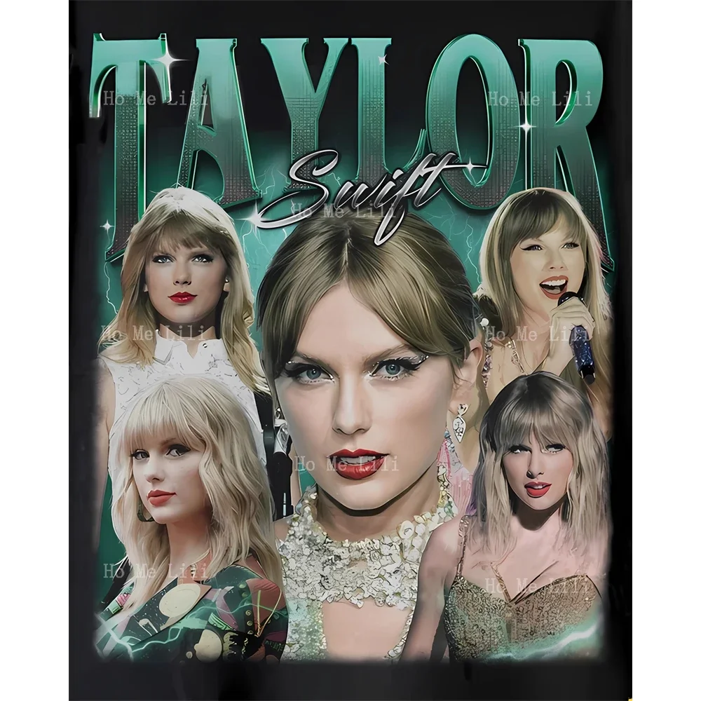 Top Taylor 90s Vintage The Eras Tour Country Music Lover Painting Canvas Wall Art Living Room Bedroom Bathroom Decor