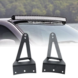 52 inch LED Light Bars Mounting Brackets Holder for Ford F250 F350 1999-2015 Upper Windshield Light Mount Kits