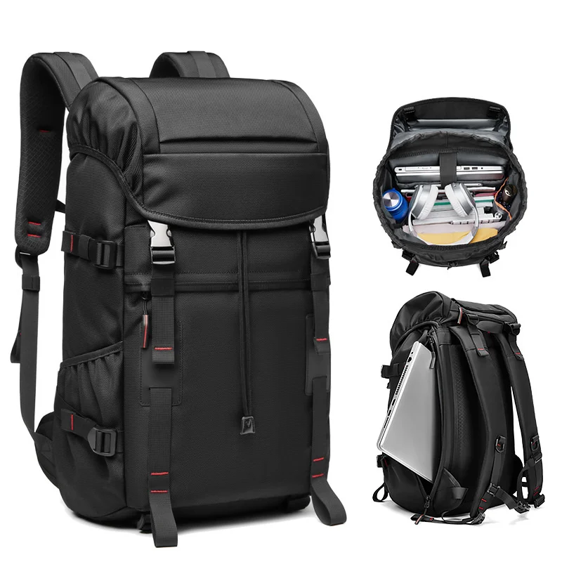 

Men travel backpack waterproof 16 inch Business Laptop Backpack Hiking camping With tripod strap for woman