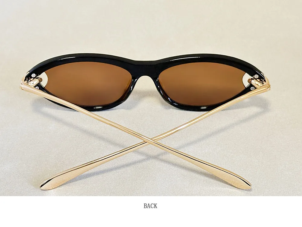 Mode Oval Sonnenbrille Frauen 2026 Luxus Vintage Neue Cat Eye Sonnenbrille Gläser Luxe Lunette Soleil Femme Lentes De Sol Mujer – Detail 26