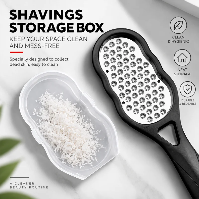 2 Household Spa Foot Care Foot Files, Effectively Remove Foot Calluses; Special Foot Scrubber for Home Manicure and Pedicure, Easily Create Smooth and Tender Foot Skin, a Must-Have Tool for Beauty Enthusiasts for Home Pedicures. Category: Callus and Corn Treatment Tools
