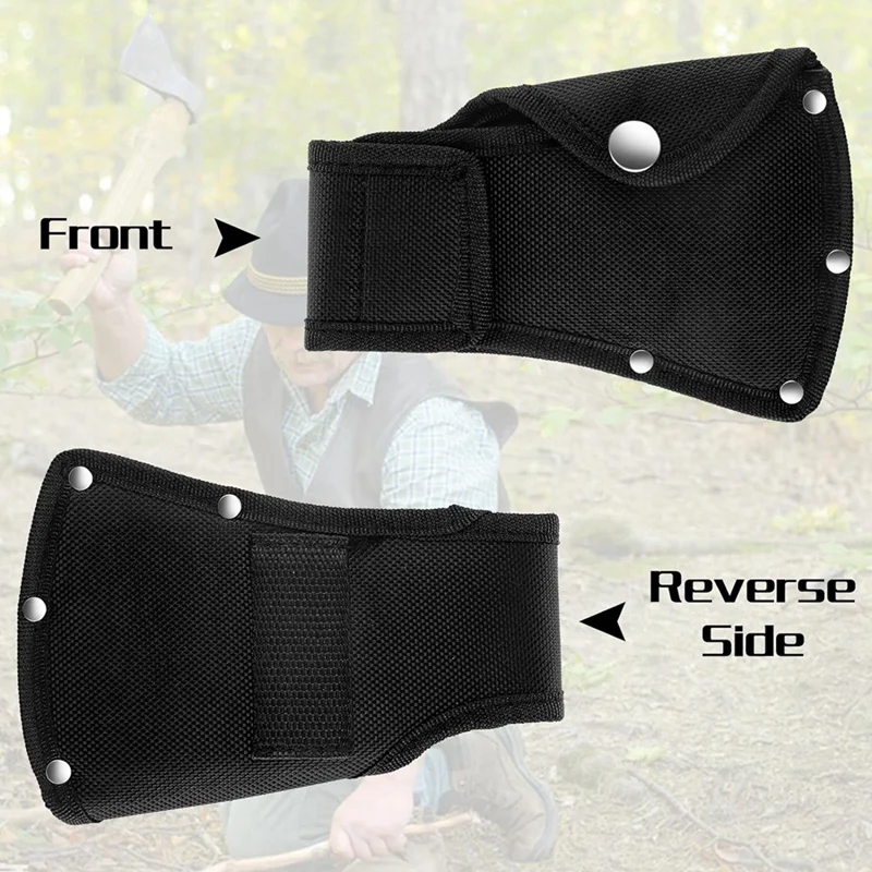TOP Hatchet Sheath Hatchet Head Cover Or 1-1/4Lb Hatchet , Double Snap Hatchet Blade Protector Hatchet Cover Hatchet Sheath