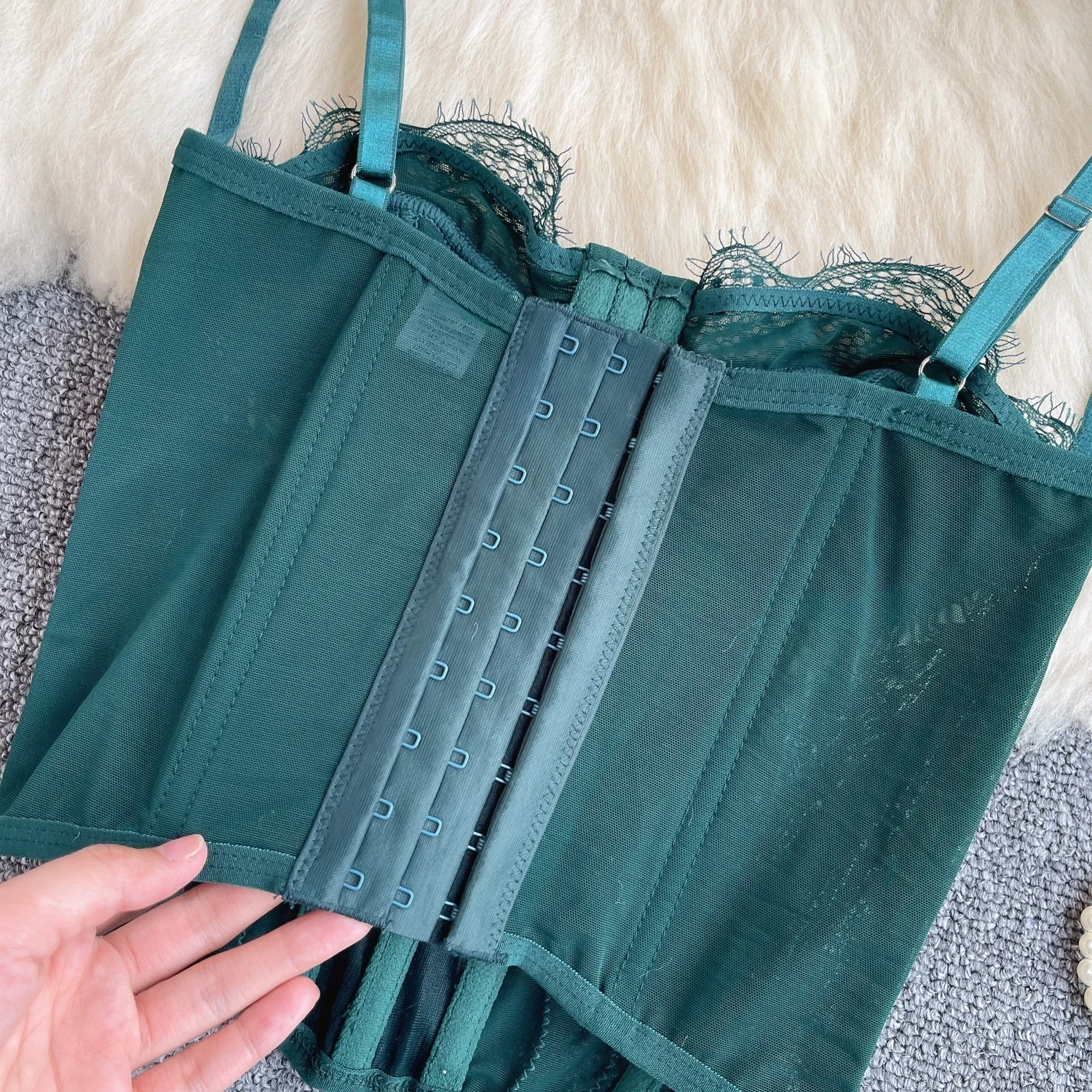 Chic Sweet Lace Camis Fashion Tank Top Basic Slim Crop Top Sexy Corset Bustier Summer hotsweet Women vintage Tops Ins