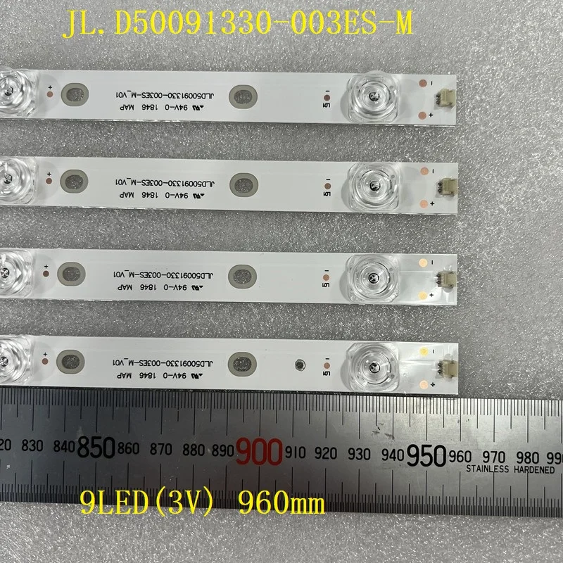 LED-Streifen für Hisense 50A6100 50H6 50R6E H50E3A H50A6140 LB50095 50R6040E JL.D50091330-003ES-M CRH-BK50S1U51S3030T040979G