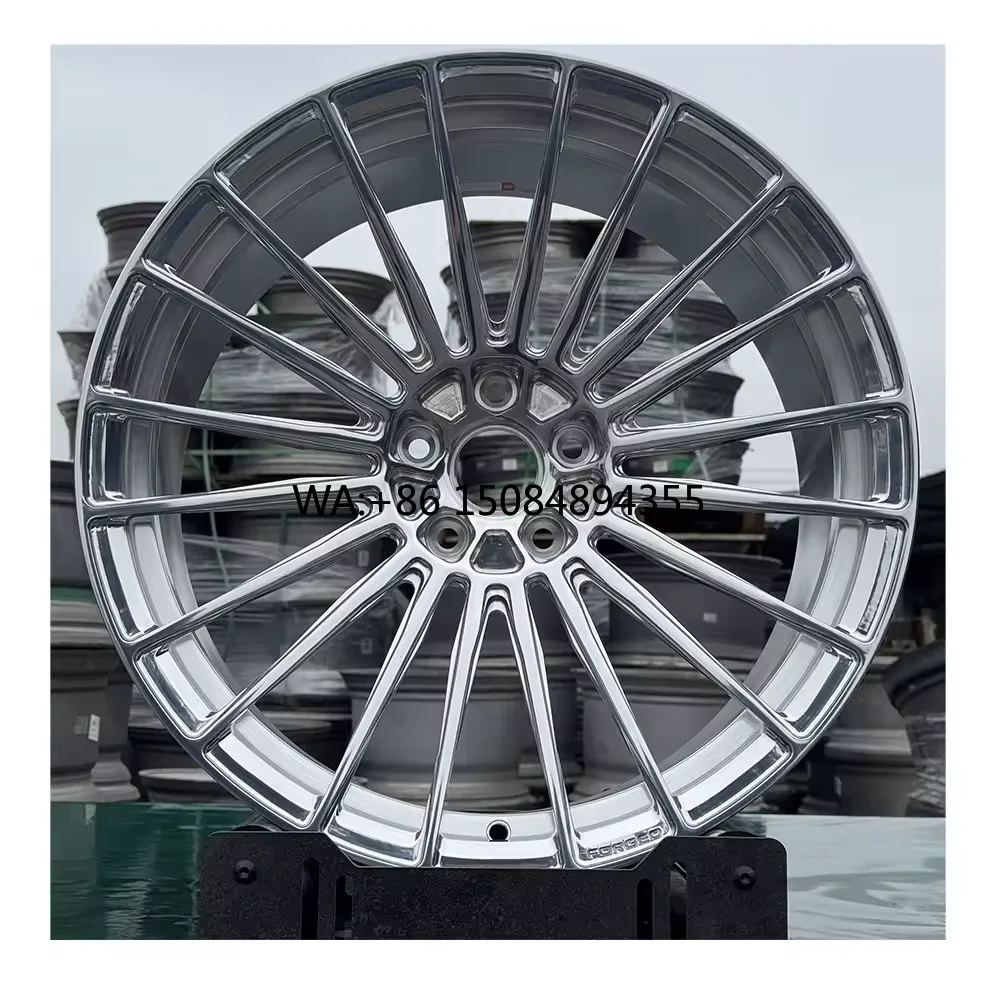

18-24Inch Forged Monoblock Wheels Custom Polished 6061-T6 Alloy Wheel Rims for Luxury Car Modification
