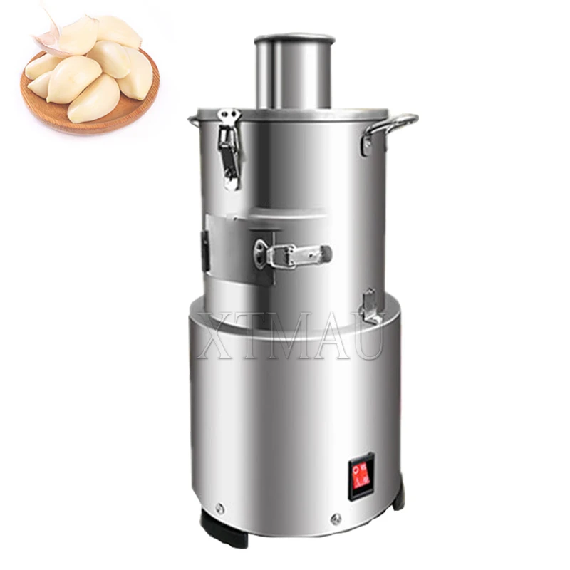 

110V 220V Small Portable Automatic Garlic Peeling Machine Restaurant Use Electric Garlic Peeler Peel Remover Machine