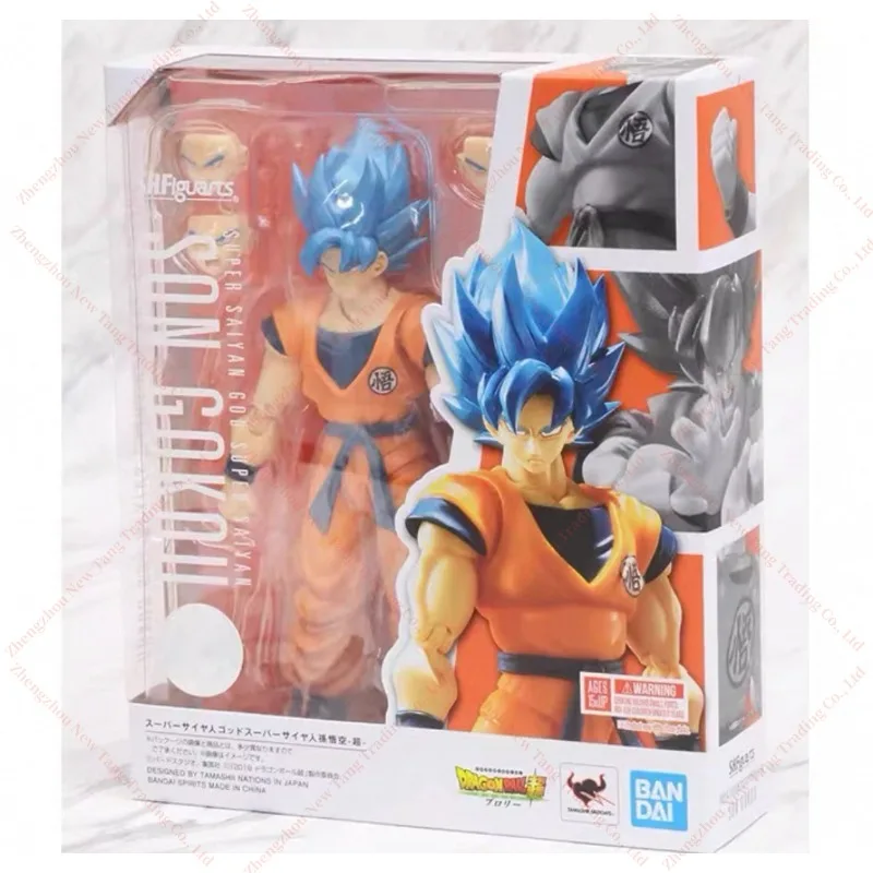 

Bandai S.H.Figuarts SHF Dragon Ball Super Saiyan God Son Goku Action Figure Model Toy