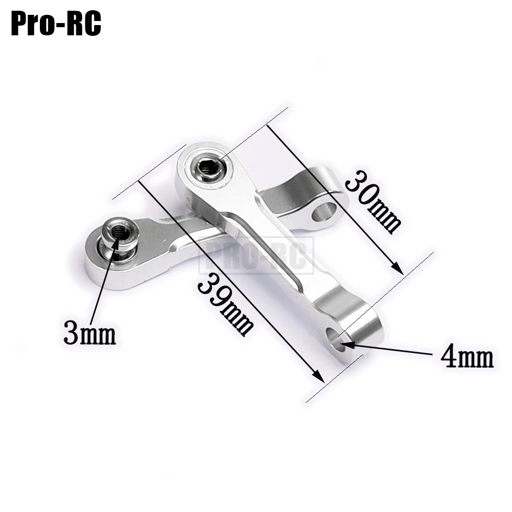 2Pcs 1:10 Aluminum Front Upper Suspension Arm  #CC054 Upgrade Part for RC Model Car 1/10 Tamiya CC01 CC-01