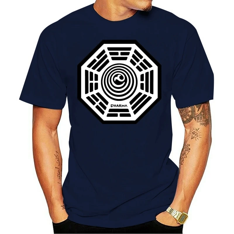 2020 Lost Dharma Initiative Logo Various Colours  trend Loose male loose