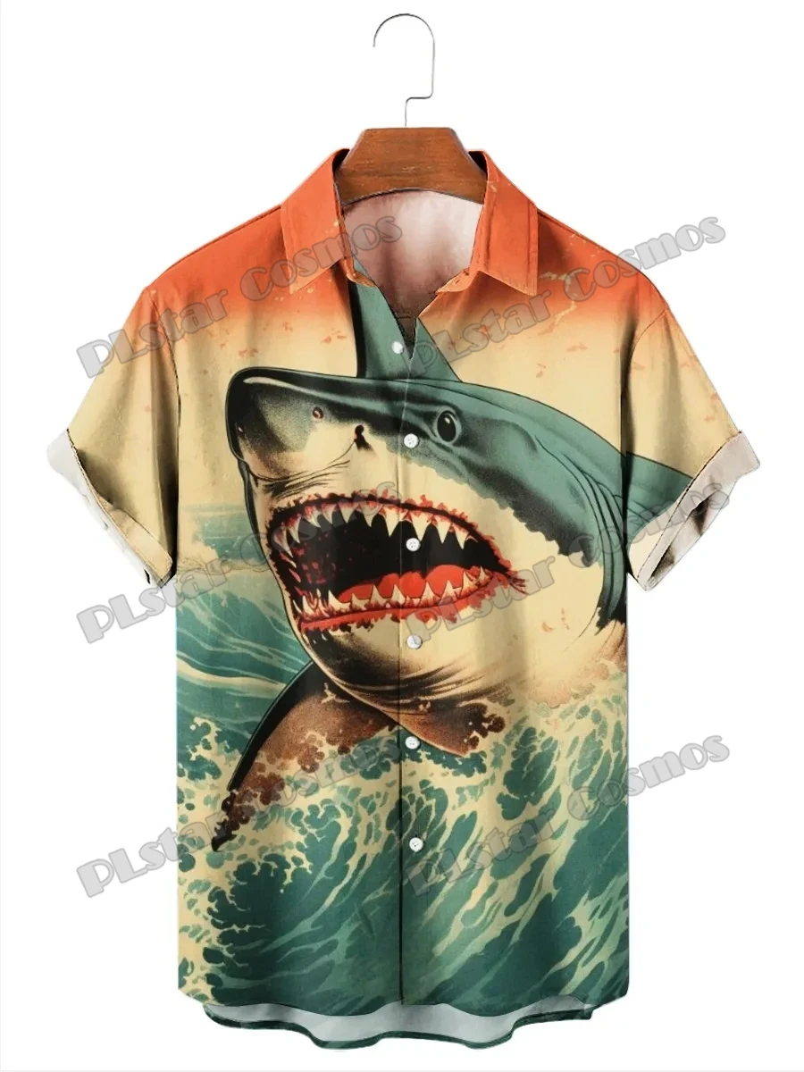 Camisa havaiana masculina de botão manga curta, máscara Samurai Vintage Oni, estampada em 3D, moda casual, verão, unissex, CY-49