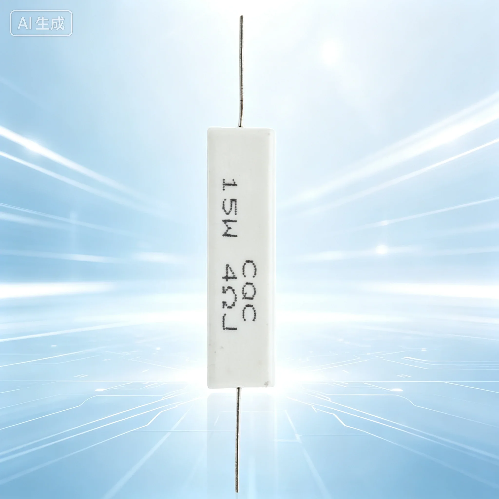Horizontal Mini Shunt Accessory for 15W 4ΩJ Ceramic Cement Resistor, Passive Component Protection Part  10pcs