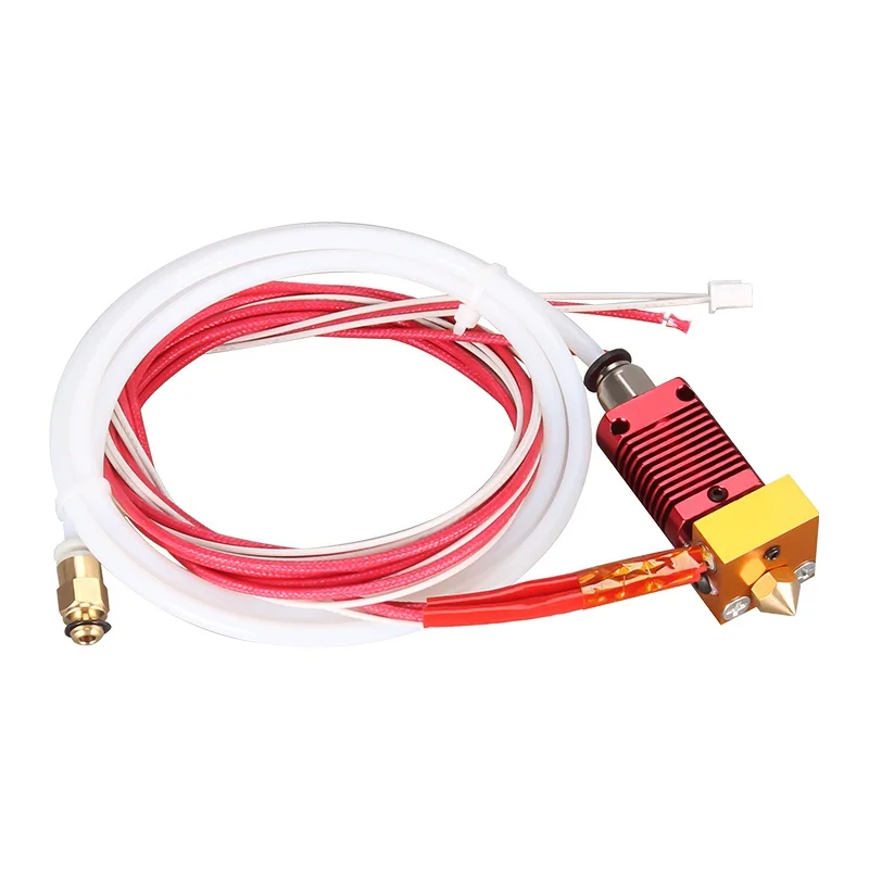 RAMPS J-Head CR10 Extruder สำหรับ Ender 3 Extruder บล็อกความร้อนอลูมิเนียมพร้อม Thermistor Hot End Kit 3D เครื่องพิมพ์