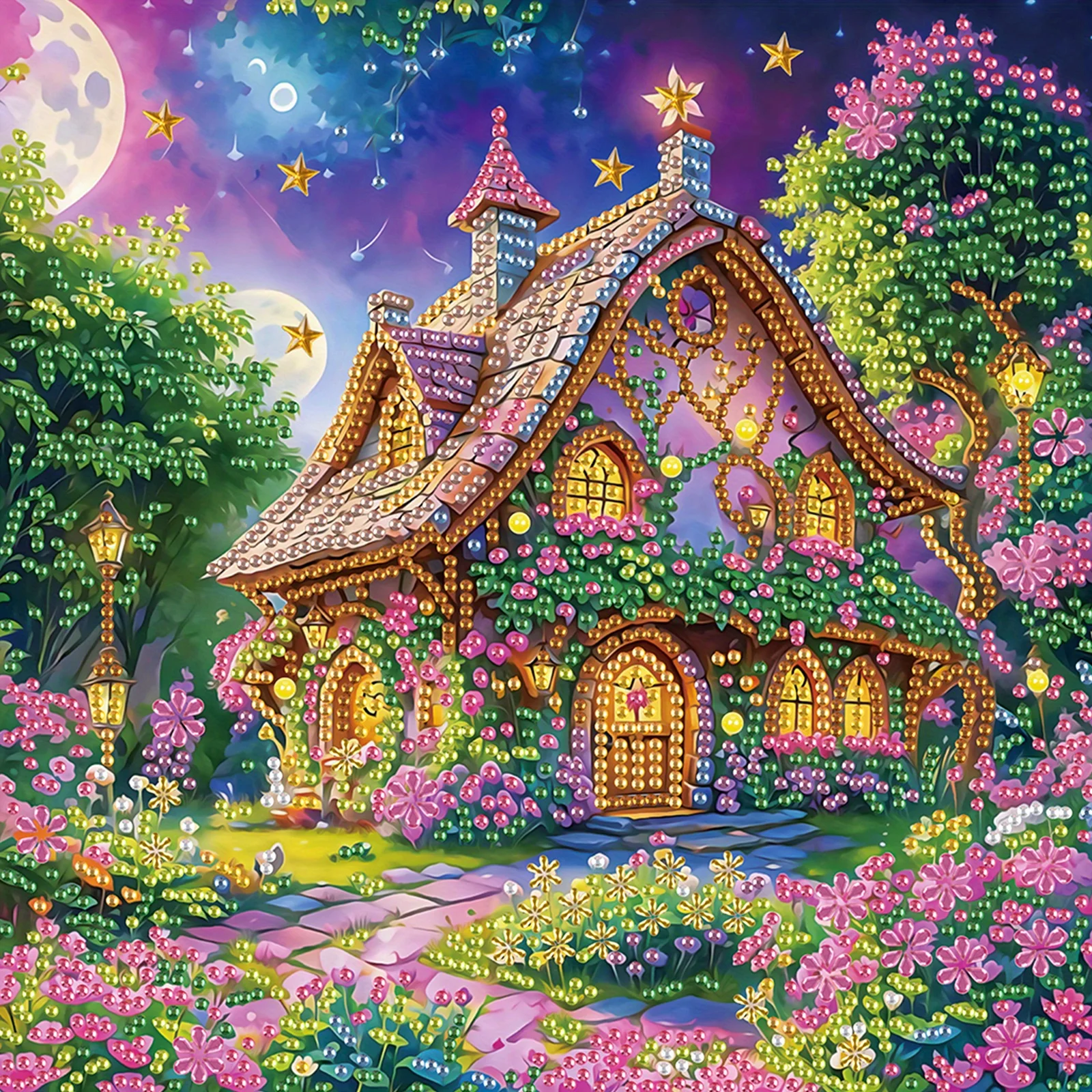 Diy Flower House 5D…