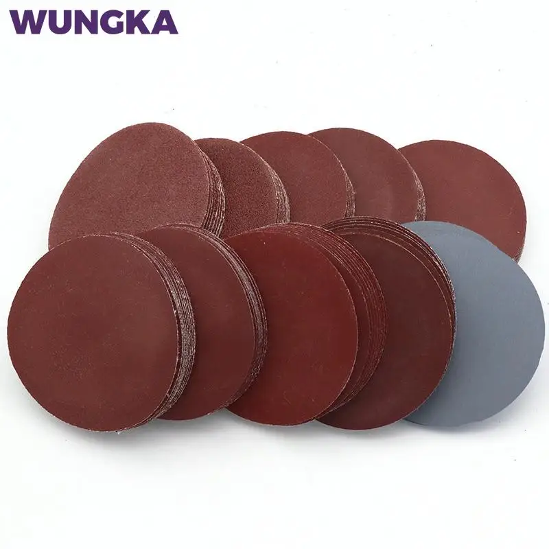 20pcs 3 Inch 75mm Sandpaper 80-3000 Grit Sander Disc Sanding Discs Cutting Backer Set For Polishing Cleaning Abrasive Tools