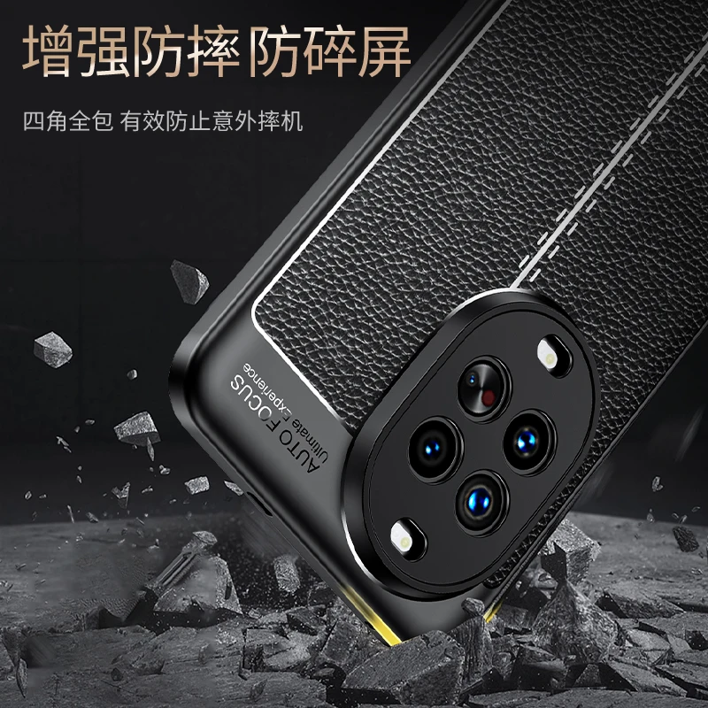 Per la copertura Huawei Nova 14 Custodia Huawei Nova 14 Capas Nuovo telefono antiurto Paraurti posteriore in morbida pelle TPU per Fundas Huawei Nova 14