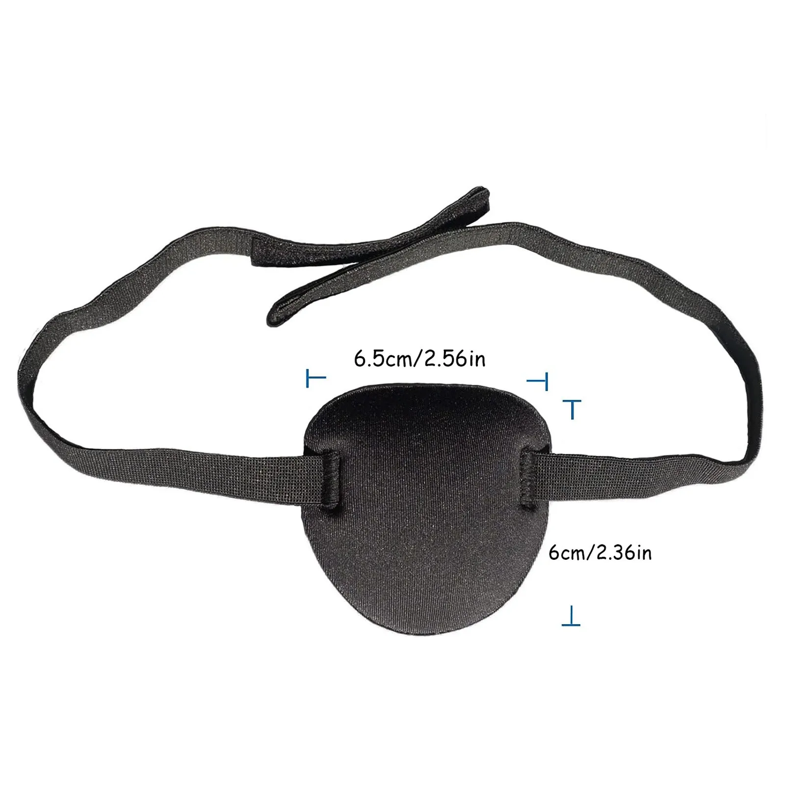 Single Eye Adjustable Soft and Comfortable Eye Patch Single Eye Cover for Adult and Kids Holiday Party Cosplay Decoration Props view 2