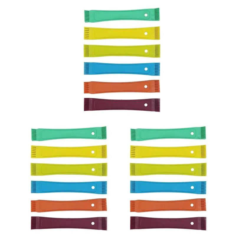 

Набор из 3 расчесок для ребер FCR6: пластиковые цветные расчески для ребер радиатора, выпрямитель для конденсаторных змеевиков - B61B