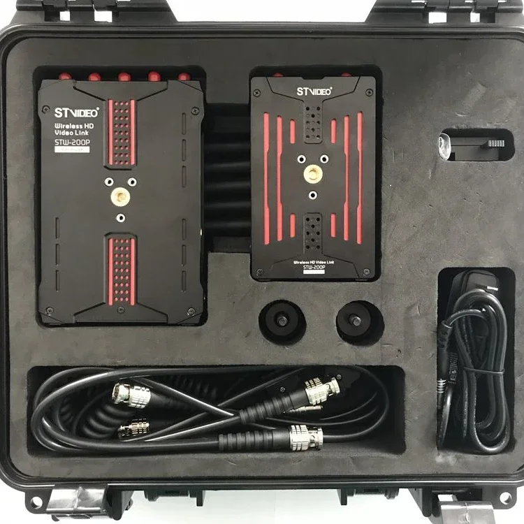 

ST VIDEO-STW200 Wireless Video Transmission and Receiver SDI-HDI Dual Band 200m and1080P Image Video Transmitter
