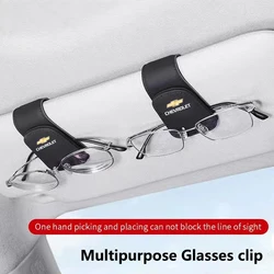 Car Interior Sun Visor Eyeglasses Holder Sunglasses Clip For Chevrolet Sail  Aveo Colorado Cobalt Silverado Beat Equinox Tahoe