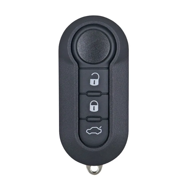 

Корпус для 3-кнопочного автомобильного ключа-пульта Fiat 500 Panda Punto Bravo, заготовка корпуса брелока, бесключевой доступ, лезвие SIP22, хорошее качество