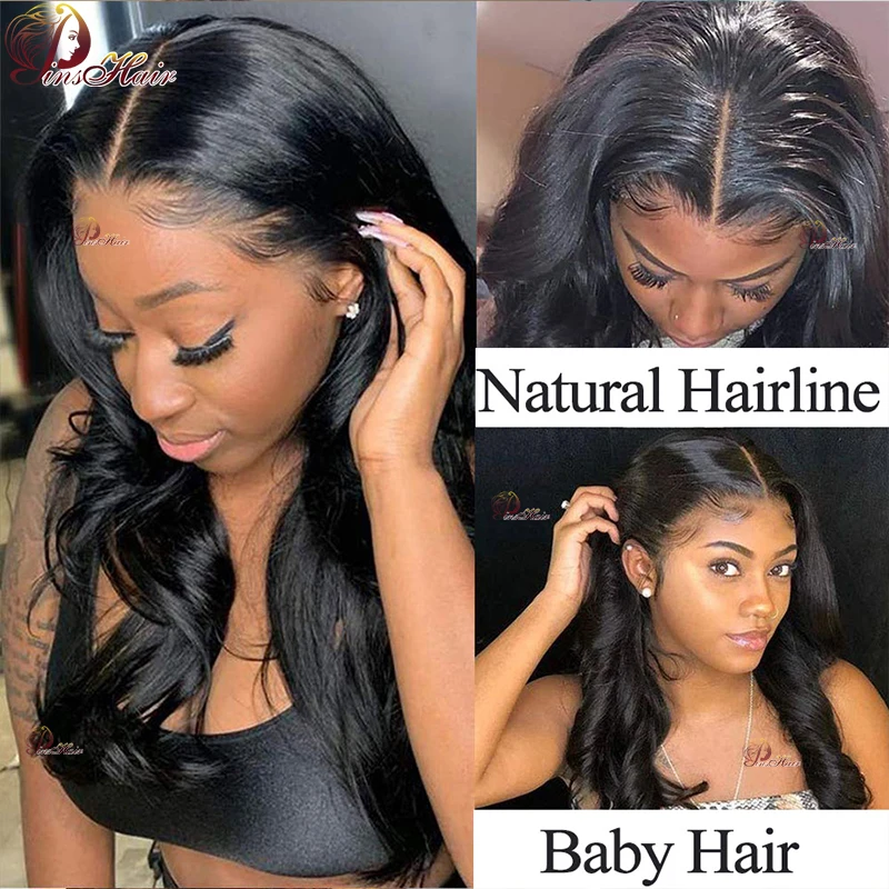 Body Wave Lace Front Human Hair Wigs Preplucked With Baby Hair 13x4 13x6 Transparent Lace Frontal Wig For Women Lace Closure Wig