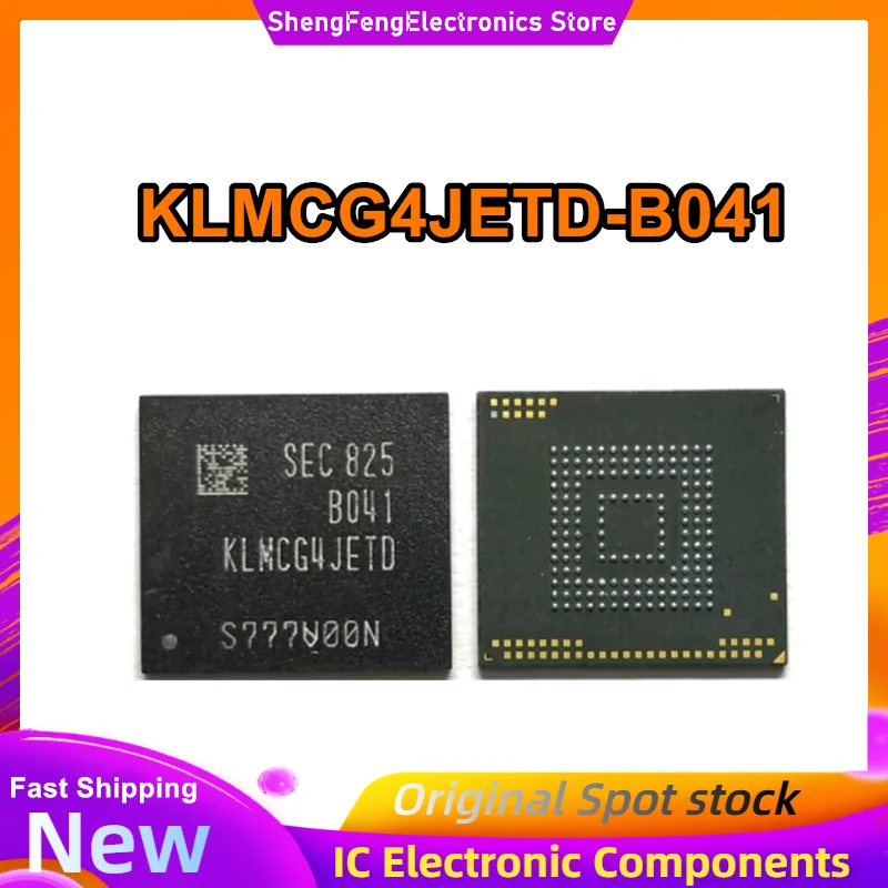KLMCG4JETD-B041 5.1 Flash Font Library IC Chip 0-10 New Original in Stock