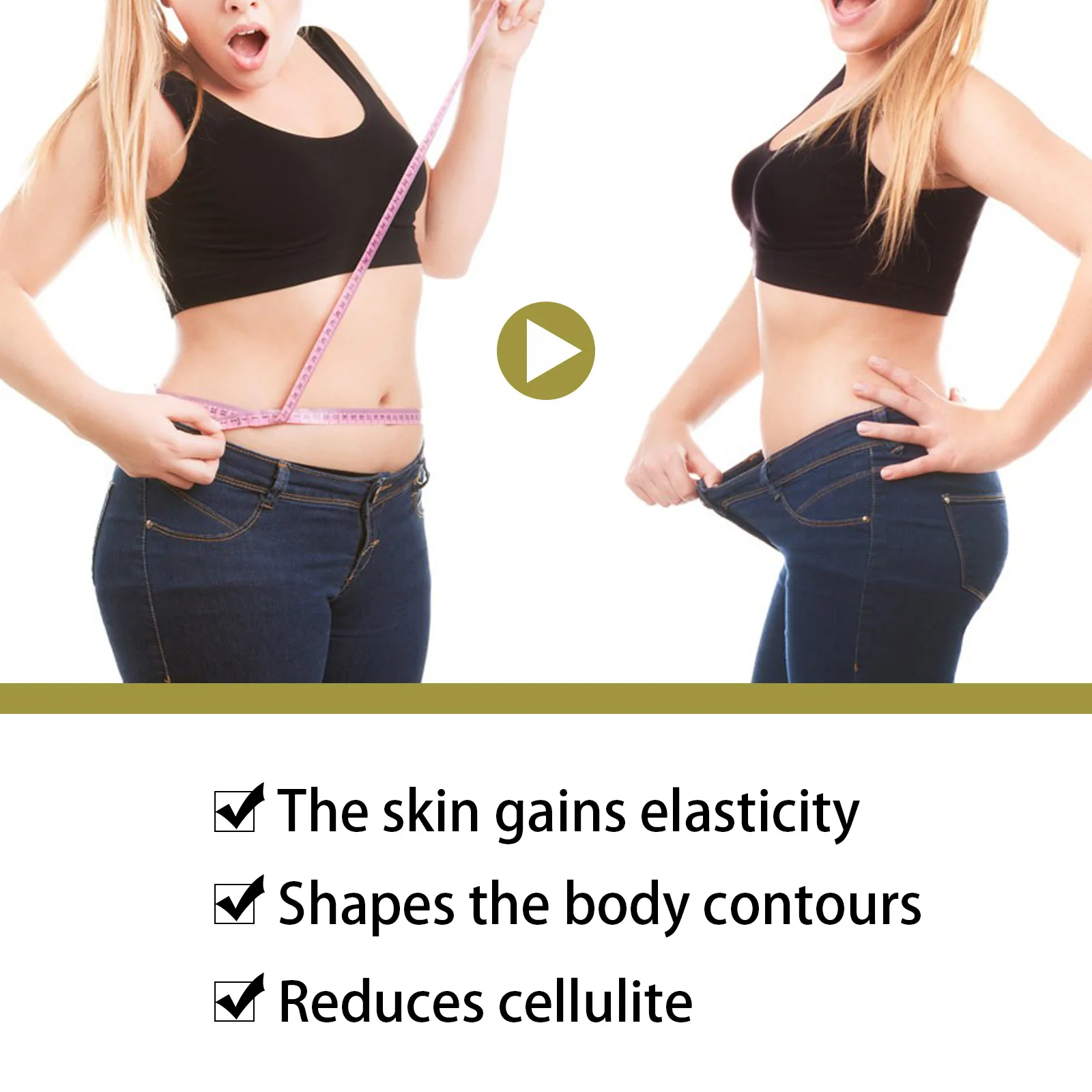 Detox Slimming Capsules Body Shaping Remove Cellulite Tightening Shrink Belly Tissue Fat Burning Lose Weight Anti-Itch Capsules