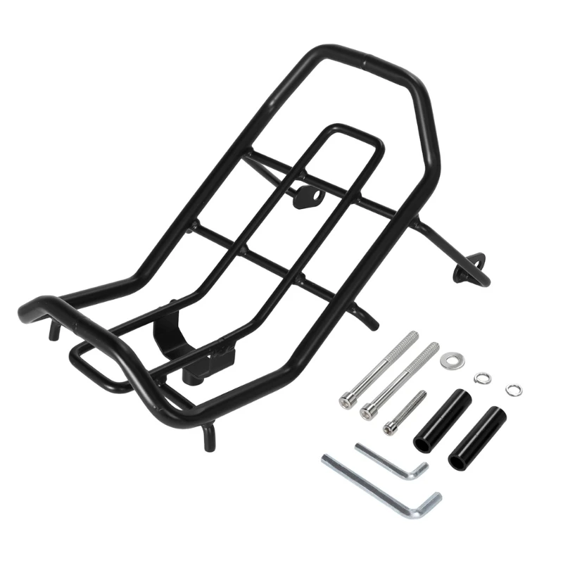 Motorrad-Gepäckträger mit Mittelrahmen für CT125 JA55 und JA65 2020–2023, offene Rohrplattform für Camping, Pendeln und H8WE – Detail 8