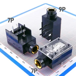 2 5 20Pcs TRS 1/4