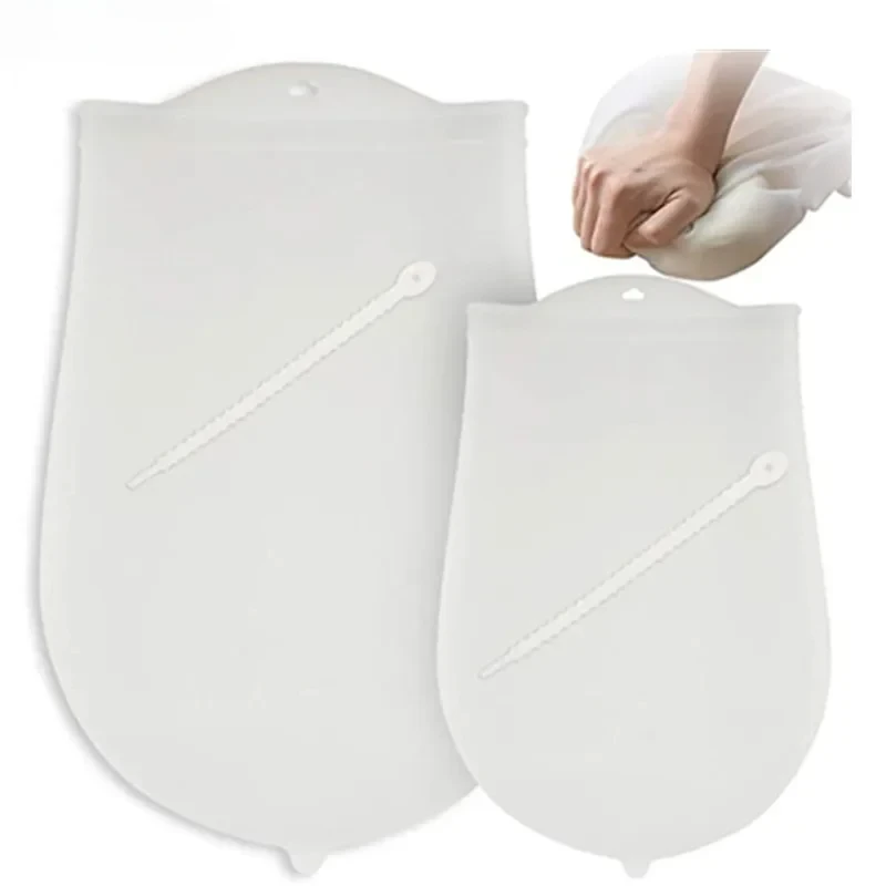 Bolsa mágica de silicona para amasar masa, bolsa mezcladora de harina de cocina, mezclador de masa versátil para pan, pastelería, Pizza, utensilios para hornear, herramientas de cocina