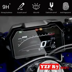 Protector de pantalla de película de protección contra arañazos para tablero de instrumentos de motocicleta para YAMAHA YZF R7 2021-2023