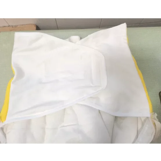 Solid Color Plus Size AdultBaby Panties Pure Cotton Leak Proof Briefs ABDL High Waist Nappy Cover DDLG Role-play Underwear Panty