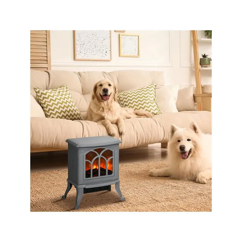 

Electric Fireplace Heater - No Weekend Shipping - Home Heating Solution for Cozy Atmosphere