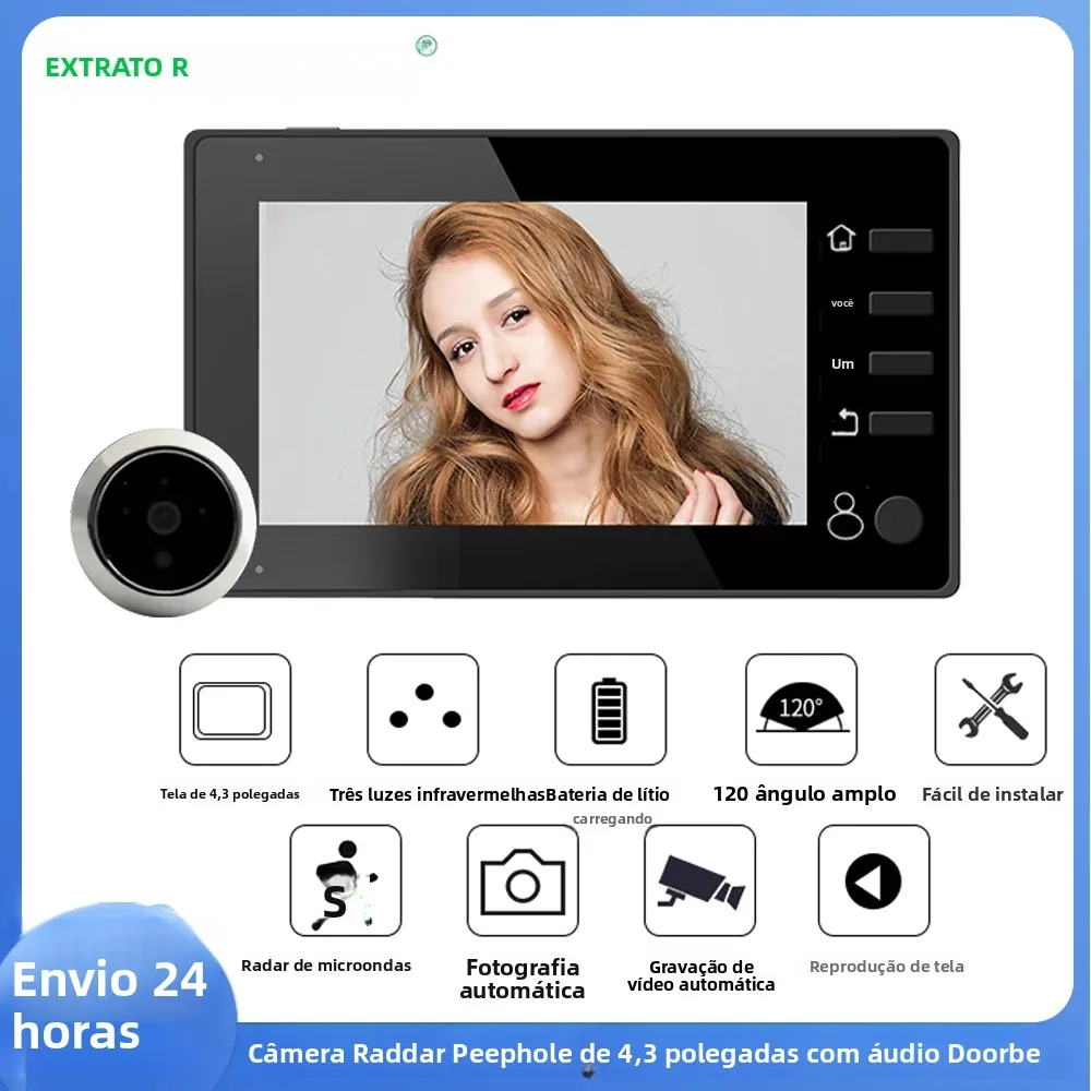 extractme-raddar-peephole-camera-audio-doorbell-43inch-smart-door-camera-pir-motion-detection-door-eye-viewer-safety-protection