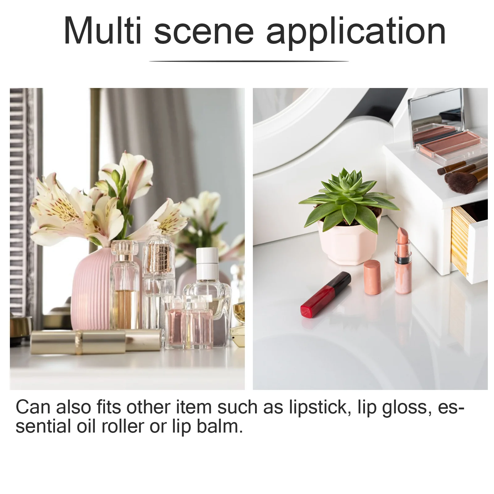 2 stuks lippenstiftdoos metaal retro vierkant ontwerp draagbare organisator spiegel lippenbalsem opbergdoos reismake-up houder