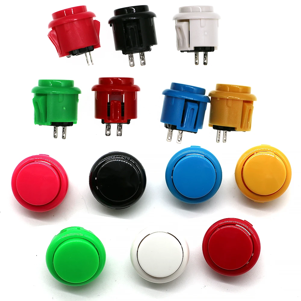 30mm 24mmミニショートプッシュボタン,リモートスイッチ付き,sanwa