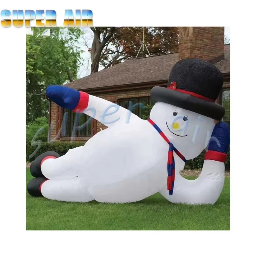 Beliebter aufblasbarer Weihnachtsschneemann für Weihnachtsfeiern zu verkaufen