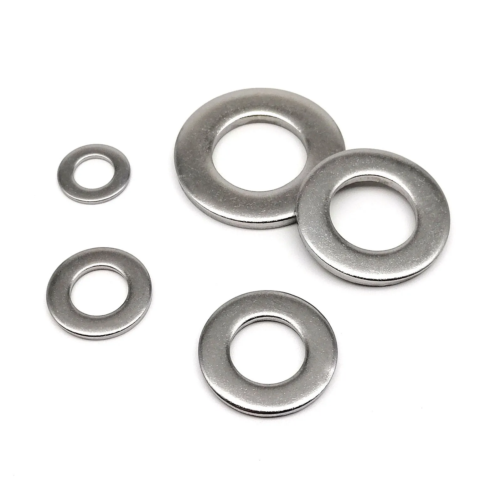 HZYUEGOU M1.6 M2 M2.5 M3 M3.5 M4 M5 M6 M8 M10 M12 M14 M16 M20 M24 GB97 A4 316 Edelstahl-Flachdichtungsscheibe – Detail 4