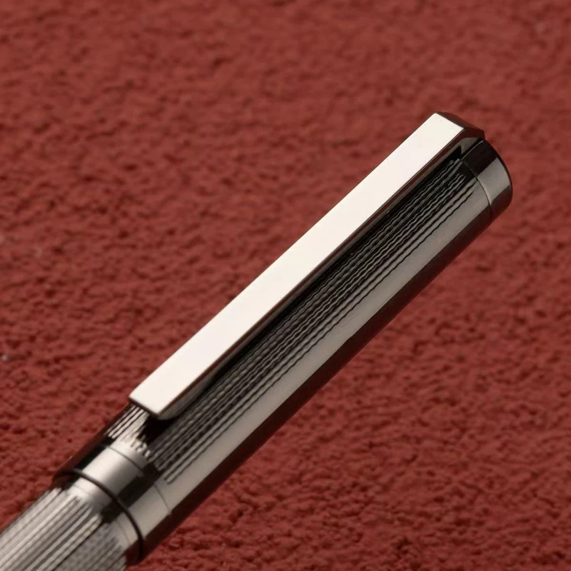 Metal Business Siging Pen Rollerball Gel Pen Smooth to Write Refillable Business Writing Pen for Wedding Hotel Reception