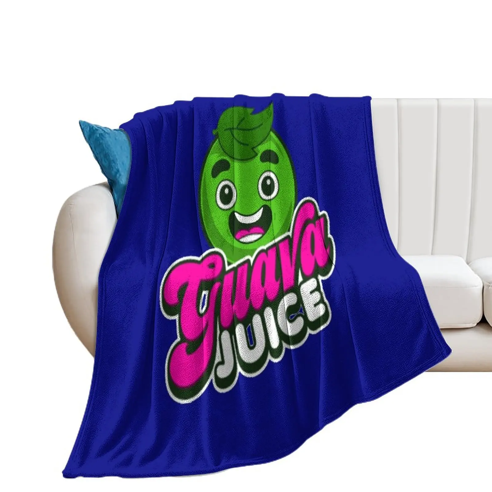 

Kids Guava Juice Logo Throw Blanket Sofa Quilt Thermal Blankets