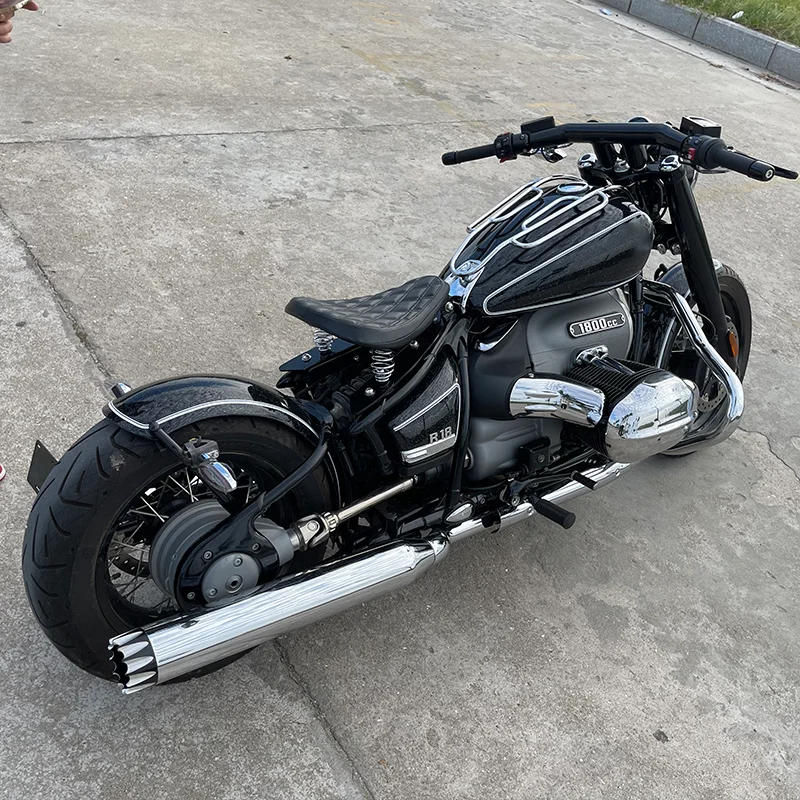 Motorcycle Street Bob Styling Fender Rock Bob Style Mud Guard Rear Mudguard Fits For BMW R 18 Classic R18 100 Years 2020-2024 - Image 6