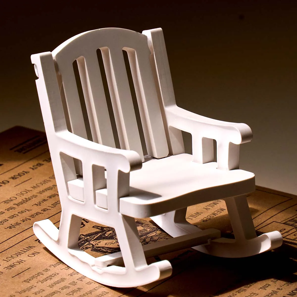 Creative Splice Rocking Chair Silicone Mold DIY European Retro Chairs Gypsum Molds Concrete Resin Crafts Making Home Decor