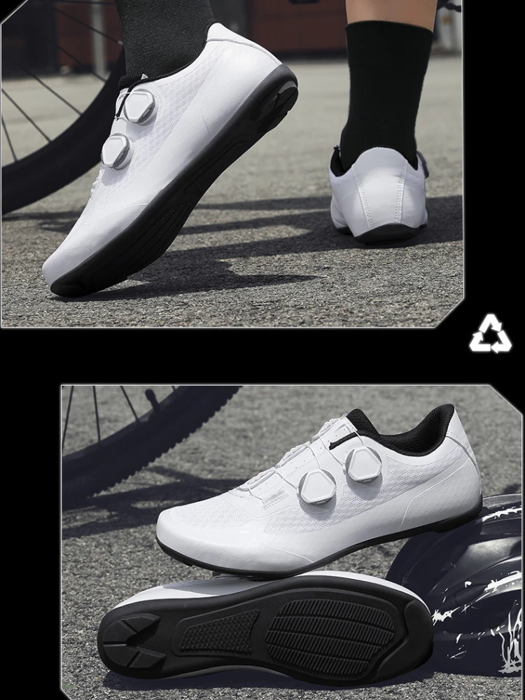 AliExpress New Speed Cycling Sneaker Men's Road Cycling Shoes Cleat Shoes Cycling Flat Pedal Shoes Man Bike Outdoor Footwear Hot Sale