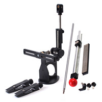 1Set TooHR5 Professional Sharpening Kit, Knife Sharpener, for Kitchen, Folding, Multitool Aluminum Alloy Body Sharpening Device