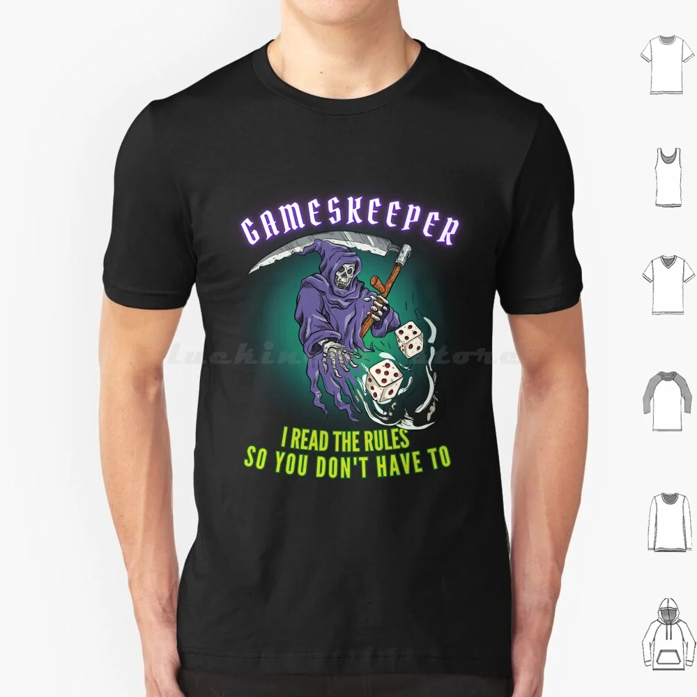 I Read The Rules So You Don'T Have To Board Games Night-Reaper T Shirt Big Size 100% Cotton I Read The Rules So You Dont Have