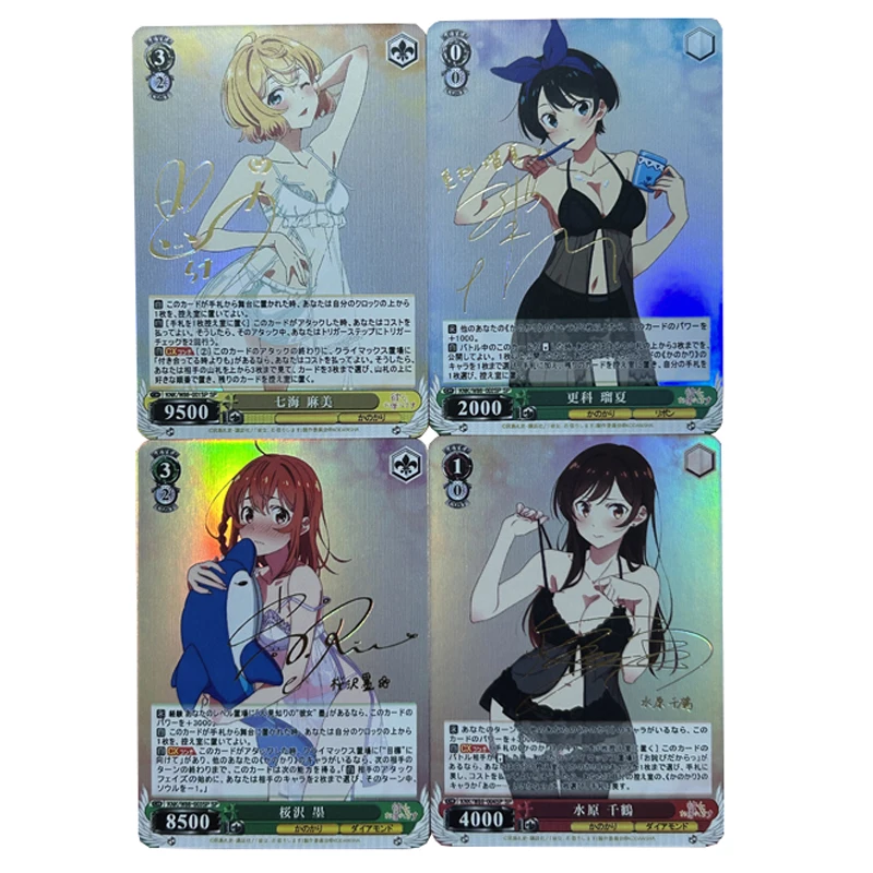 

Коллекционная карточка Rent-A-Girlfriend: Асами Нанами (Coreful Figure) и Сакураусава Суми (DIY Color Flash Card) — аниме-игра, подарок, игрушка