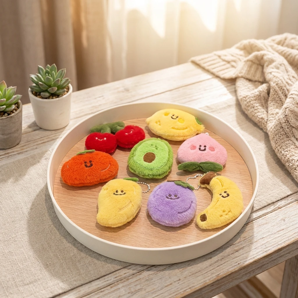 

Новый милый портативный брелок-фрукт в мультяшном стиле: манго, персик, банан, авокадо, лимон, вишня. Подвеска для рюкзака. Подарки на день рождения.