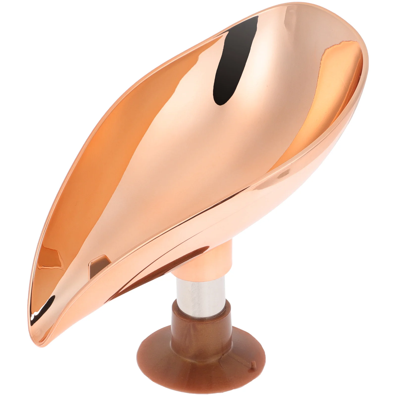 

Premium Plastic Golden Leaf Soap Holder Self Draining Rack for Bar Soap Keep Dry in Bathroom Shower Room Kitchen