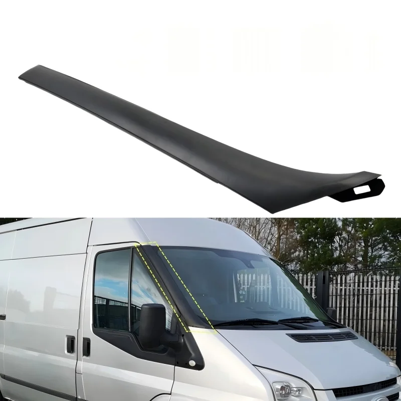 

1Pcs RV Windshield Windscreen Moulding Side Trim Pillar For Ford Transit Mk7 2006+ Car Exterior Protection Deflector Accessories