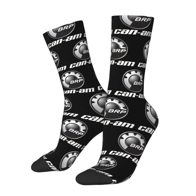 Novelty Printed BRP ATV Can Am Socks for Women Men Stretch Summer Autumn Winter Crew Socks